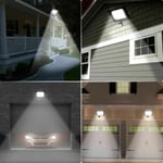 50W Rörelsesensor Utomhus LED-strålkastare, 2-pack IP66 Vattentät Säkerhetslampa, 6500K Vit Forid Utomhusstrålkastare, S