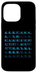 Coque pour iPhone 14 Pro Max Lettres cyrilliques de l'alphabet russe bukwiza russkaja futbolka