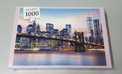 Puzzle 1000 pièces New York Skyline 70 x 50 cm jouet jeu new york city