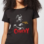 Chucky My Friends Call Me Chucky Women's T-Shirt - Black - 3XL