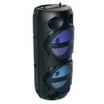 Portable Karaoke Speaker Party LED Lights & Bluetooth Wireless Maxim 100W PMPO