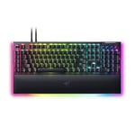 Razer BlackWidow V4 Pro - Mechanical Gaming Keyboard (Orange Switch) Black US