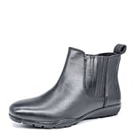 Dr Keller Anna WoMens Leather Chelsea Boots - Black - Size UK 5