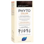 PHYTO Kokoelma Phyto Color Color Kit 4.77 Intensiivinen kastanjanruskea