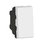 Legrand - Interrupteur ou va-et-vient témoin avec voyant Mosaic Easy-Led 10A 1 module - blanc