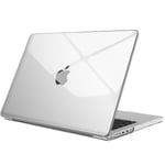 FINTIE Case Compatible with Macbook Pro 14 inch 2024 M4 Pro / M4 Max, Protective Snap-On Clear Hard Shell Cover Also Fit Macbook Pro 14 inch (2023-2021) M3/M2/M1, Crystal Clear