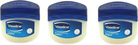 VASELINE PETROLEUM JELLY ORIGINAL Pack of  3 ( 100gm)  SKINCARE HEALER WHOLESALE