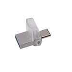 Kingston DataTraveler MicroDuo 3C DTDUO3C/64GB USB 3.0/3.1 Type-A et Type-C