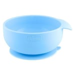 Set Assiettes Bébé Chicco, Modèle 102212 ,Bol en Silicone, Bleu, pour Repas