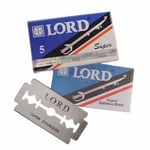 Lord Super Stainless Double Edge Razor Blades 5-p