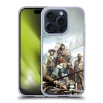 OFFICIEL ASSASSIN'S CREED BLACK FLAG KEY ART ÉTUI COQUE EN GEL POUR APPLE iPHONE