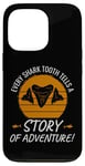 iPhone 13 Pro Shark Teeth Collector Fossil Hunting Paleontology Megalodon Case