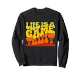 Life is a Game but Badminton is Serious Sweatshirt