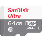 64gb Sandisk Mobile Ultra Sdsqunb Microsdxc Class 10 Uhs-i 48mb/s