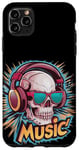 Coque pour iPhone 11 Pro Max Cool Headphones Music Lover