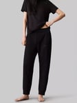 Calvin Klein Tapered Lounge Pants, Black