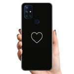 OnePlus Nord N10 5G TPU Mobilskal Hjärta