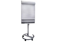 Flipchart Mobile Twin Flip Chart 65X100cm Med Hjul