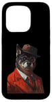 iPhone 15 Pro Akita Dog Suit Case