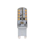 LED G9 2,5W (20-30W) 64 SMD Varmvit