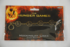 THE HUNGER GAMES MOCKINGJAY LINKS CHAIN BRACELET NEW OFFICIAL MOVIE FILM RARE