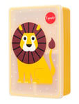 3 Sprouts 3 Sprouts Silic Bento Food Box, Lion/Yellow Gul