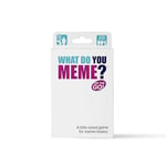WHAT DO YOU MEME? On The Go! For Ages 13+, 3-8 Players, Travel Edition of the game