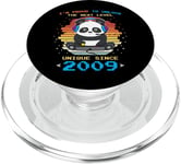 Né en 2009 Birthday Panda Gaming Unlock The Next Level PopSockets PopGrip pour MagSafe