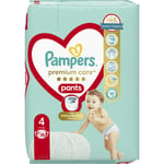 Pampers Premium Care Pants Maxi Size 4 buksebleer til engangsbrug 9-15 kg 38 stk.