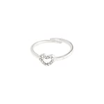 PILGRIM Lulu Crystal Ring Silver 632316064