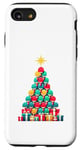 Coque pour iPhone SE (2020) / 7 / 8 Christmas Tree Joueur de Tennis de Table Ping Pong Raquette