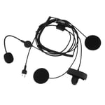 Motorcycle Helmet Walkie Talkie Bt Headset With Mic Ic-F21 Set