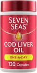Seven Seas Cod Liver Oil Tablets With Omega-3, Fish Oil, One A Day, 4 Months Su