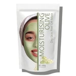 Oïléna - Masque Peel-Off Alginate Visage | Hydratation Intense et Réparation Peau Sèche | Élimination Douce des Points Noirs | Teint Lisse & Lumineux | Masque Gélifiant Maison, Transparent