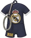 Real Madrid CF - Clé USB 16 Go, matériau Rubber, en Forme de t-Shirt, Multicolore, Produit Officiel (CyP Brands)