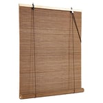 Cy.curtain bright Store à Rouleau en Bambou pour intérieur, 90 x 180 cm, Store en Bambou Enroulable pour Portes et fenêtres, Rideau en Bambou pour Balcon