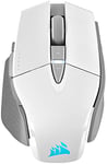 CORSAIR M65 RGB ULTRA WIRELESS Tunable FPS Gaming Mouse – 26,000 DPI – Sub-1ms Wireless – Weight System – Up to 120hrs Battery – iCUE Compatible – PC, Mac, PS5, PS4, Xbox – White