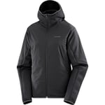 Salomon Women's Outline Hybrid Warm Deep Black, XL