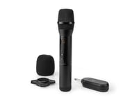 Nedis Microphones, Karaokemikrofon, -95 Db, 70 - 13000 Hz, 1000 O, Trådlös, 6,35 Mm (1/4")