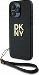 Dkny Dkhcp16xpbswsk Apple Iphone 16 Pro Max 6,9&Quot  Fodral Svart Handledsrem Stock Logo