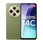 Redmi 14C 8GB 256GB Vert, Smartphone Android, 2.0GHz, écran 6.88", Double caméra AI 50MP, Batterie 5160mAH, Charge Rapide 18W (Version Française + 2 Ans de Garantie)