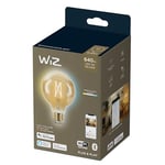 WiZ ampoule LED Connectée Vintage format globe E27, Nuances de Blanc, équivalent 50W, 640 lumen, fonctionne avec Alexa, Google Assistant et Apple HomeKit