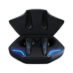 X15 TWS ¿couteurs sans fil 5.3 Bluetooth Casque 65 ms Faible latence ¿couteurs Esport Gaming Headset Gamer avec micro pour xiaomi iphone-x15 pro noir_XINENGJI