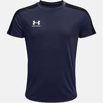 Under Armour Boys' Y Challenger Training Tee, Fast-Drying and Sweat-Wicking Football Training Top, Short Sleeved Gym T Shirt for PE, Football Training and More