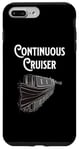 Coque pour iPhone 7 Plus/8 Plus Péniche fluviale vintage Boat Life Continuous Cruiser