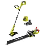 Ryobi RLT1832HT20S Gresstrimmer Og Hekksaks M/batteri