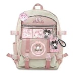 Ny Sanrio Kuromi Ryggsäck Axelväska Pompompurin My Melody Studenter Skolväska Stor Kapacitet Cartoon Söt Skolväska[HK] type4