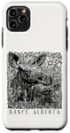 iPhone 11 Pro Max Banff, Alberta Canada Canadian Moose Mama and Baby Souvenir Case