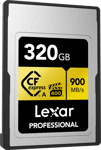 Lexar CFexpress Pro Gold VPG400, R900/W800 Type A 320GB