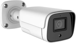 Camera Ip Poe 5Mp,Camera De Surveillance Avec Microphone Audio,Objectif Grand Angle 2.8 Mm,Detection De Mouvement,Metal Massif Ip66